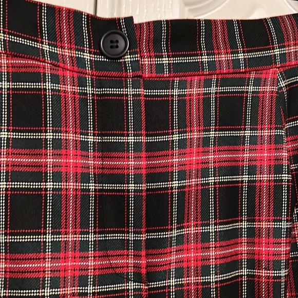 Plaid Straight Leg Pants - Picture 2 of 6